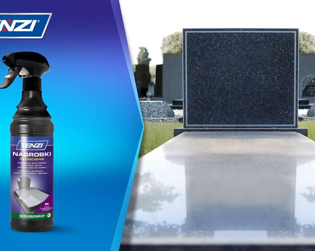środki do czyszczenia nagrobków Tenzi
